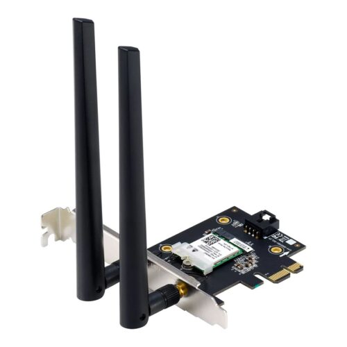 ASUS PCE-AX1800 Dual-Band WiFi 6 802.11ax Bluetooth 5.2 PCIe Adapter