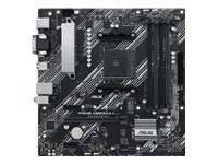 ASUS PRIME A520M-A II/CSM AMD A520 Socket AM4 mATX motherboard features M.2 DP HDMI D-Sub SATA 6 Gbps USB 3.2 Gen 1 ports