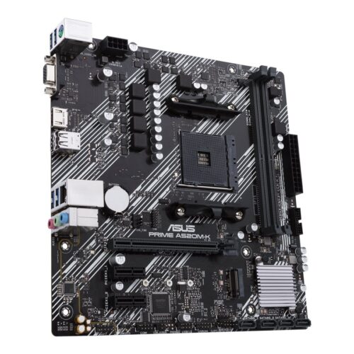 ASUS PRIME A520M-K AMD Socket AM4 for 3rd Gen AMD Ryzen mATX Form Factor DDR4