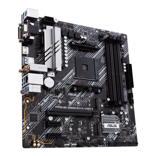 ASUS PRIME B550M-A WIFI II AM4 mATX MB 4xDDR4 2xM.2 4XSATA