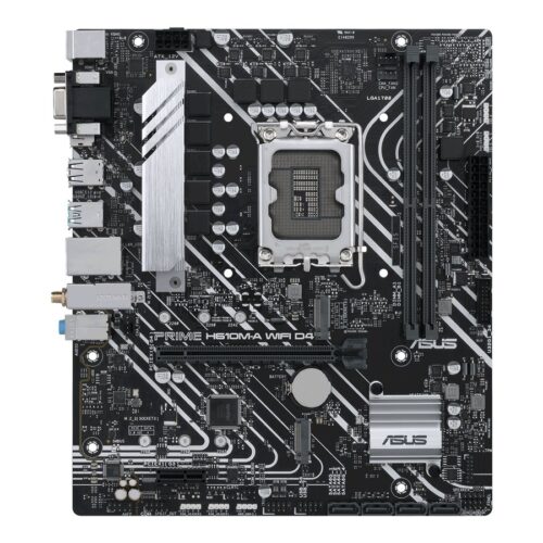 ASUS PRIME H610M-A WIFI D4 Intel H610 LGA 1700 2DDR4 1xPCIe 4.0 x16 2xM.2 4xSATA 6Gb/s 4xUSB 3.2 microATX MB