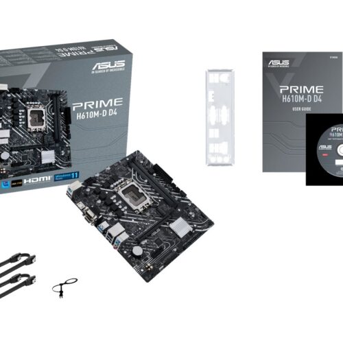 ASUS PRIME H610M-D D4 LGA1700 DDR4 mATX MB