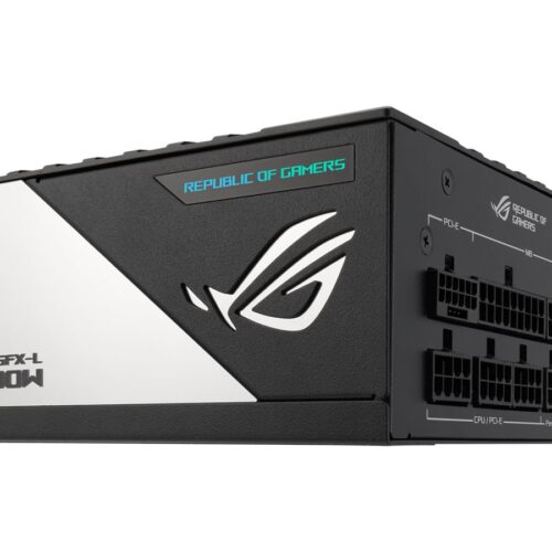 ASUS ROG Loki SFX-L 1000W Platinum Power Supply Unit 80 Plus Platinum ARGB Fan Aura Sync PCIe Gen 5.0 Ready ATX 3.0 Compatible