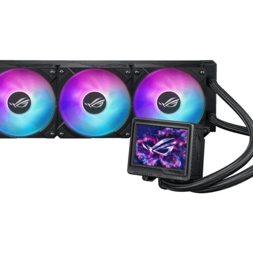 ASUS ROG Ryujin III 360 ARGB Extreme all-in-one liquid CPU cooler with Aseteks Emma Gen8 V2 pump