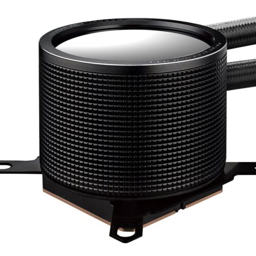 ASUS ROG RYUO III 240 ARGB all-in-one CPU liquid cooler with Asetek 8th gen pump solution and Anime Matrix LED Display
