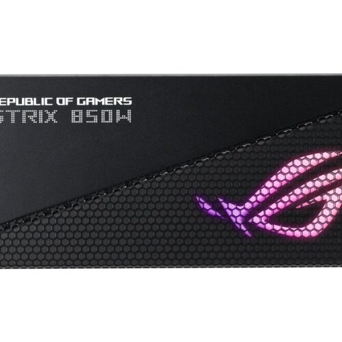 ASUS ROG Strix 850W Gold Aura Edition Fully Modular Power Supply 80+ Gold Certified ATX 3.0 Compatible PCIe Gen 5.0