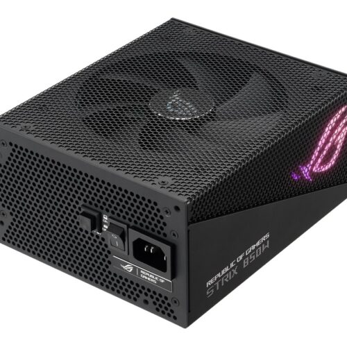 ASUS ROG Strix 850W Gold Aura Edition Fully Modular Power Supply 80+ Gold Certified ATX 3.0 Compatible PCIe Gen 5.0