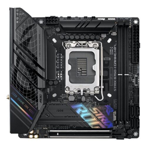 ASUS ROG STRIX B760-I GAMING WIFI LGA 1700 2xDDR5 Mini ITX 4xSATA MB 1xHDMI 2.1 1xDP 1.4 2xM.2