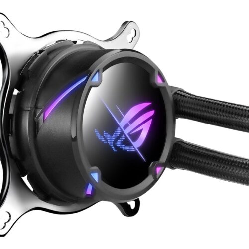 ASUS ROG STRIX LC II 360 ARGB AIO cooler with Aura Sync