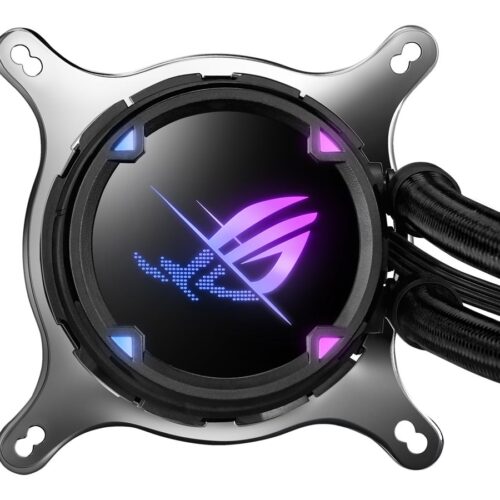 ASUS ROG STRIX LC II 360 ARGB AIO cooler with Aura Sync