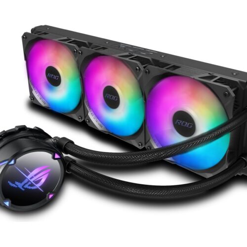 ASUS ROG STRIX LC II 360 ARGB AIO cooler with Aura Sync