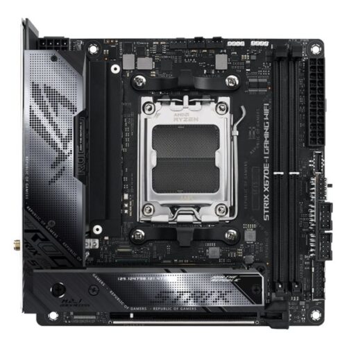 ASUS ROG STRIX X670E-I GAMING WIFI AM5 mITX MB 2xDIMM DDR5 2xM.2 2xSATA