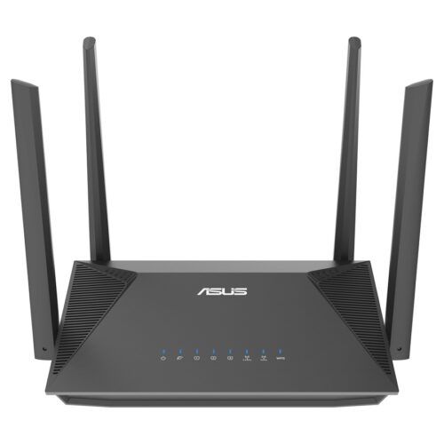 ASUS RT-AX52 AX1800 Dual Band WiFi 6 Extendable Router Instant Guard Parental Controls Built-in VPN AiMesh Compatible