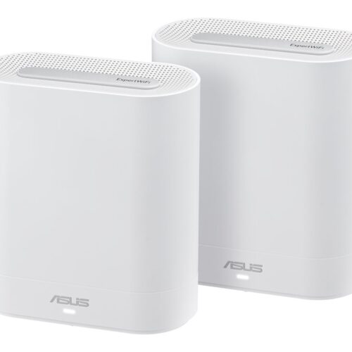 ASUS Tri-Band WiFi 6 Mesh WiFi System suitable for all businesses 2 pack white
