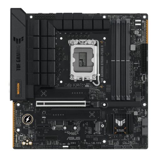 ASUS TUF GAMING B760M-PLUS II LGA 1700 4xDDR5 microATX 4xSATA MB 1xHDMI 1xDP 3xM.2