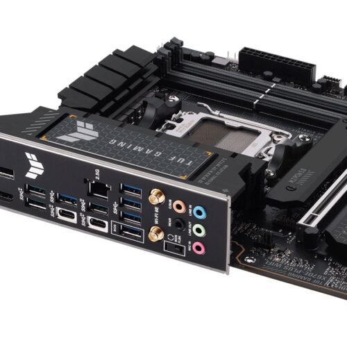 ASUS TUF GAMING X670E-PLUS WIFI AM5 Socket 4DDR5 PCIe 5.0 x16 HDMI 2.1 DP 1.4 4xSATA 6Gb/s ATX