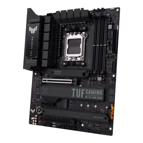 ASUS TUF GAMING X670E-PLUS WIFI AM5 Socket 4DDR5 PCIe 5.0 x16 HDMI 2.1 DP 1.4 4xSATA 6Gb/s ATX