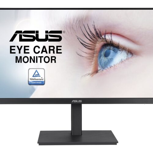 ASUS VA24EQSB Eye Care Monitor 23.8p FHD IPS Frameless 75Hz Adaptive-Sync Low Blue Light Flicker Free Ergonomic Design