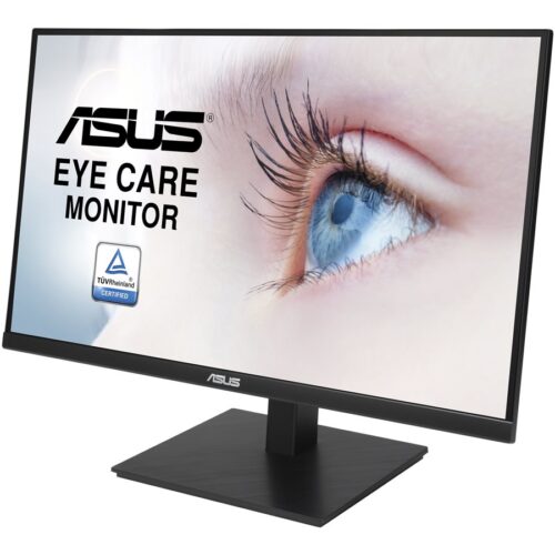 ASUS VA27AQSB 27p IPS WQHD 75Hz Adaptive-Sync DP HDMI Eye Care Low Blue Light Bureautique