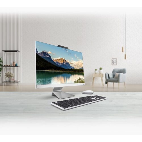 ASUS VivoAIO 24 A3402WVAK-WPC176W Intel Core i3-1315U 23.8p FHD 8Go RAM 512Go SSD Intel Graphics W11H Blanc 2 ans PC Tout en un Home