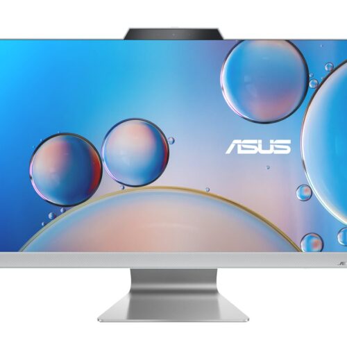 ASUS VivoAIO 27 M3702WFAK-WA025W AMD Ryzen 5 7520U 27p FHD 8Go RAM 512Go SSD AMD Radeon Graphics W11H Blanc 2 ans PC Tout en un Home