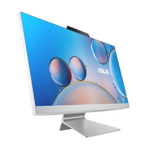ASUS VivoAIO 27 M3702WFAK-WA025W AMD Ryzen 5 7520U 27p FHD 8Go RAM 512Go SSD AMD Radeon Graphics W11H Blanc 2 ans PC Tout en un Home