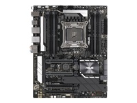 ASUS WS X299 PRO LGA2066 8xDIMM DDR4 4133MHz dual M.2 and M.2 heatsink U.2 USB 3.1 Gen 2 connectors SATA 6Gb/s ATX MB
