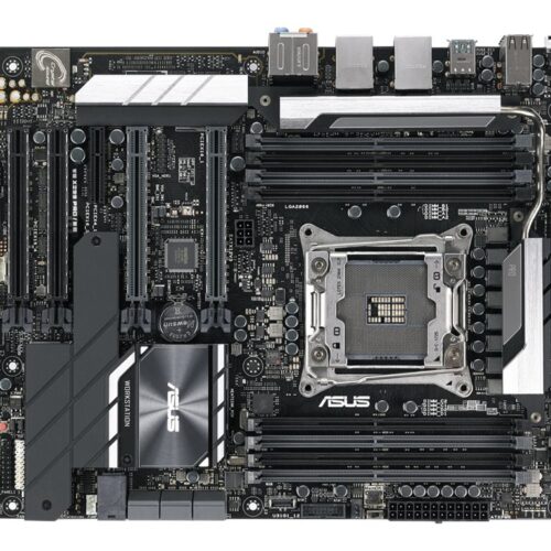 ASUS WS X299 PRO/SE LGA2066 DDR4 4133MHz dual M.2 M.2 heatsink U.2 USB 3.1 Gen 2 connectors 4xPCIe 3.0 x16 SATA 6Gb/s ATX MB
