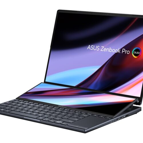 ASUS Zenbook Pro Duo BX8402VU-P1103X Intel Core i7-13700H 14.5p OLED 16Go RAM 1To SSD GeForce RTX 4050 W11P Noir 2 ans PC Portable