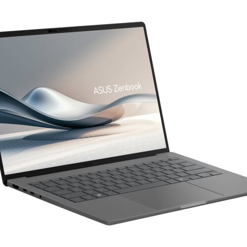 ASUS Zenbook UX3407QA-QD311W Snapdragon X1-26-100 14p WUXGA 16Go RAM 512Go SSD Qualcomm Adreno W11H Gris 2 ans Ordinateur Portable