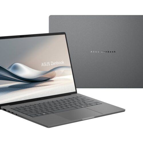ASUS Zenbook UX3407QA-QD311W Snapdragon X1-26-100 14p WUXGA 16Go RAM 512Go SSD Qualcomm Adreno W11H Gris 2 ans Ordinateur Portable