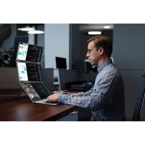 ASUS ZenScreen Duo OLED MQ149CD 14p OLED WUXGA 16:10 60Hz 400cd/m2 1ms MiniHDMI 2xUSB-C USB Hub: 4xUSB 3.2 G1 Type-A