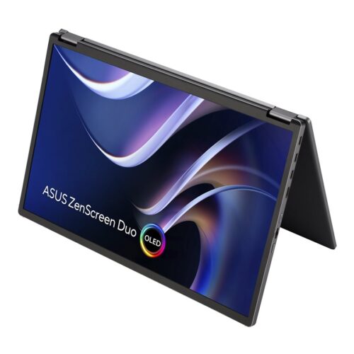 ASUS ZenScreen Duo OLED MQ149CD 14p OLED WUXGA 16:10 60Hz 400cd/m2 1ms MiniHDMI 2xUSB-C USB Hub: 4xUSB 3.2 G1 Type-A
