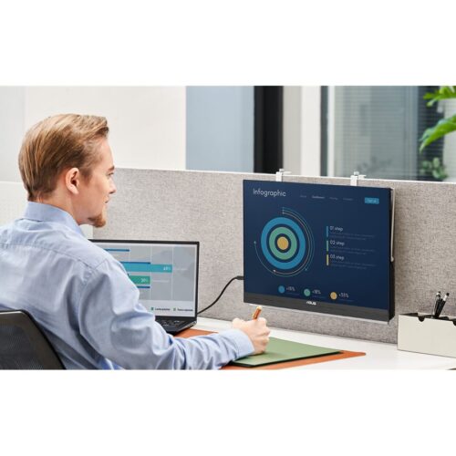 ASUS ZenScreen MB229CF Portable 21.5p IPS WLED FHD 16:9 100Hz 250cd/m2 5ms HDMI USB-C