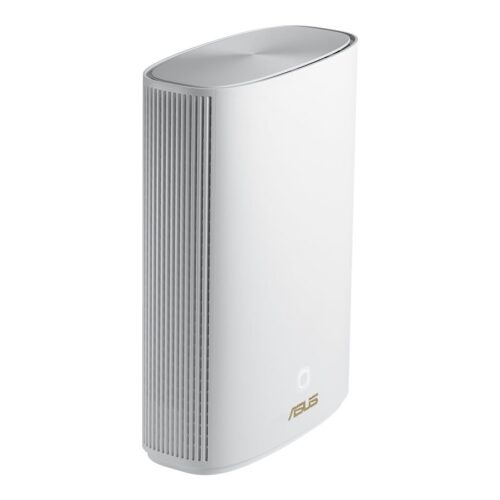 ASUS ZenWiFi AX Hybrid XP4 Mesh AX1800 Dual Band WiFi 6 with AV1300 HomePlug AV2 MIMO White 2-pack