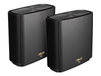 ASUS ZenWiFi XT9 AX7800 Tri-band Mesh WiFi6 System 2pack Black