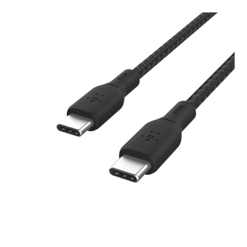 BELKIN 100w USB-C to USB-C Braided Cable 2M Black