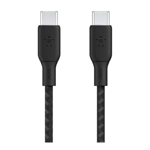 BELKIN 100w USB-C to USB-C Braided Cable 3M Black