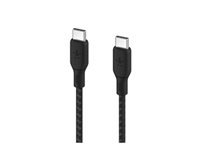 BELKIN 100w USB-C to USB-C Braided Cable 3M Black