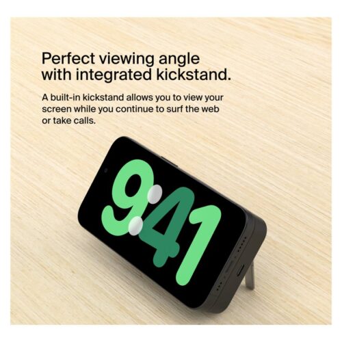 BELKIN 10k Qi2 MagSafe Compatible Powerbank with kickstand