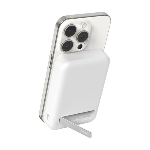BELKIN 10k Qi2 MagSafe Compatible Powerbank with kickstand