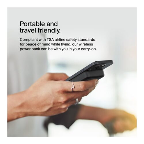 BELKIN 10k Qi2 MagSafe Compatible Powerbank with kickstand