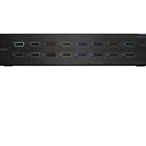 BELKIN 16-Port Single Head DP/HDMI to DP/HDMI Video Secure Desktop KVM Switch PP4.0
