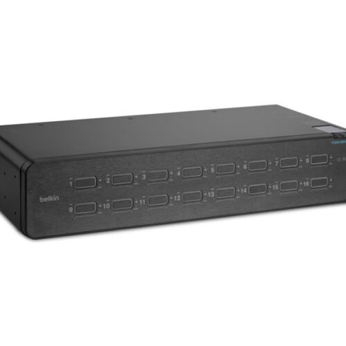 BELKIN 16-Port Single Head DP/HDMI to DP/HDMI Video Secure Desktop KVM Switch PP4.0