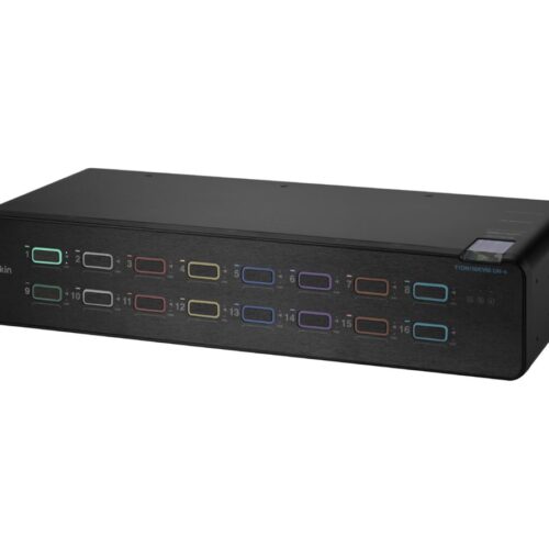 BELKIN 16-Port Single Head DP/HDMI to DP/HDMI Video Secure Desktop KVM Switch PP4.0