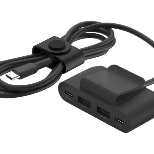 BELKIN 4port USB Power Extender 2xC 2xA up to 30w Black