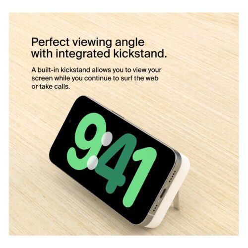BELKIN 8k Qi2 MagSafe Compatible Powerbank with kickstand
