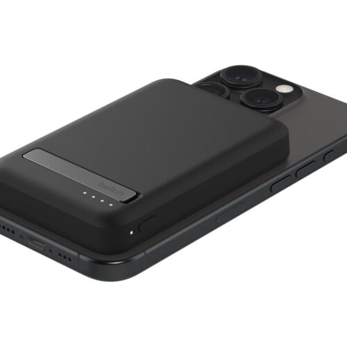 BELKIN 8k Qi2 MagSafe Compatible Powerbank with kickstand