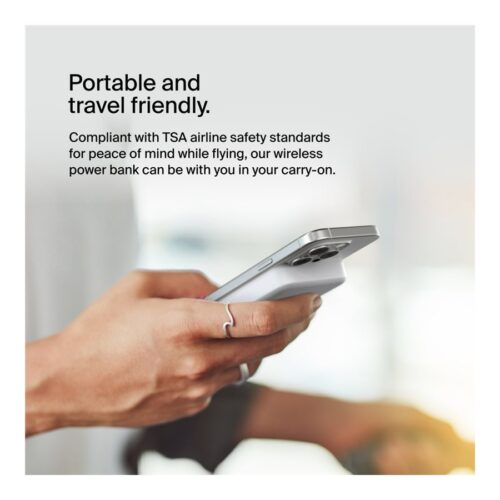 BELKIN 8k Qi2 MagSafe Compatible Powerbank with kickstand