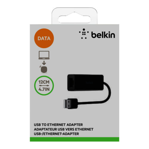 BELKIN adaptateur USB 2.0 vers RJ45 Ethernet 100 Mbps